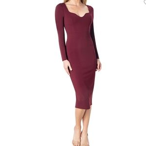 Dress The Population Sonia Midi Dress- NWOT